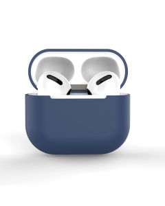 Soft Silicone Apple AirPods 3 Case Θήκη Σιλικόνης για Apple AirPods 3 - Dark Blue