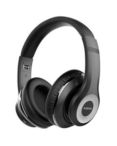 Ausdom Bluetooth Active Noise Canceling Headphones (ANC10) Ασύρματα Ακουστικά - Black