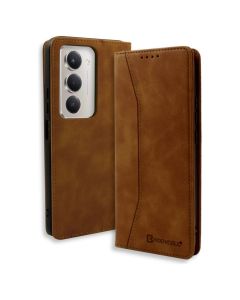 Bodycell Book Case Pu Leather Xiaomi Redmi 15 5G Brown - MD03084
