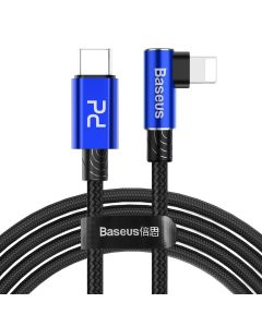 Baseus MVP Elbow Cable 18W Καλώδιο Φόρτισης (CATLMVP-A03) Type-C PD to Lightning 1m Blue
