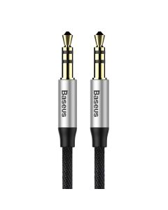 Baseus Yiven M30 Audio Cable Mini Jack 3.5mm AUX (CAM30-CS1) Καλώδιο 1.5m Silver