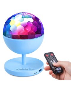 Bluetooth Disco Ball Speaker with Remote Control Ηχείο Bluetooth - Blue