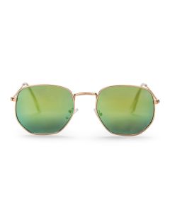 CHPO Sunglasses Ian Γυαλιά Ηλίου Gold - Green Mirror