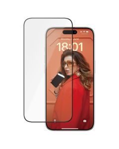 3D Full Glue Full Face Ceramic Black Αντιχαρακτικό Γυαλί 9H Tempered Glass (iPhone 16 Pro Max / 17 Pro Max)