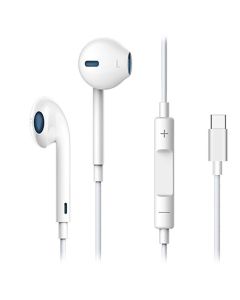 Devia EM048 Smart Earbuds Hands Free Ακουστικά Type-C White