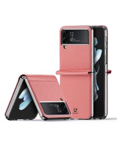 DUX DUCIS Bril PU Leather Case Θήκη Book - Pink (Samsung Galaxy Z Flip4)