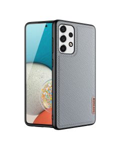 DUX DUCIS Fino TPU and Fabric Case - Gray (Samsung Galaxy A73 5G)