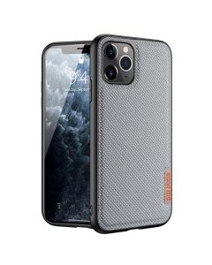DUX DUCIS Fino TPU and Fabric Case - Gray (iPhone 11 Pro Max)