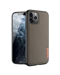 DUX DUCIS Fino TPU and Fabric Case - Soldier Green (iPhone 11 Pro Max)