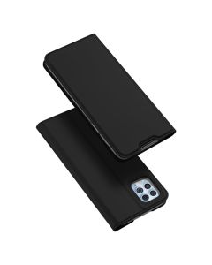 DUX DUCIS SkinPro Wallet Case Θήκη Πορτοφόλι με Stand - Black (Motorola Moto G100)