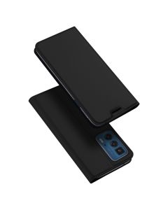 DUX DUCIS SkinPro Wallet Case Θήκη Πορτοφόλι με Stand - Black (Motorola Moto Edge 20 Pro)