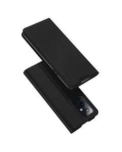 DUX DUCIS SkinPro Wallet Case Θήκη Πορτοφόλι με Stand - Black (OnePlus 9)