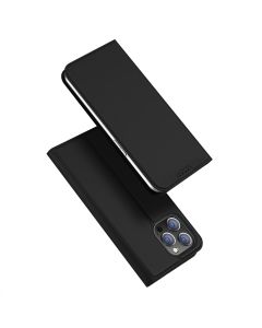 DUX DUCIS SkinPro Wallet Case Θήκη Πορτοφόλι με Δυνατότητα Stand - Black (iPhone 15 Pro Max)