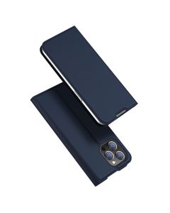 DUX DUCIS SkinPro Wallet Case Θήκη Πορτοφόλι με Stand - Navy Blue (iPhone 14 Pro Max)