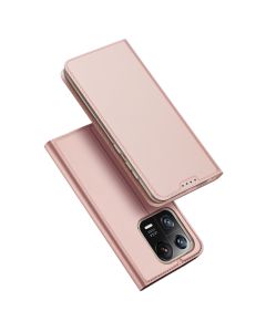 DUX DUCIS SkinPro Wallet Case Θήκη Πορτοφόλι με Stand - Rose Gold (Xiaomi 13 Pro)