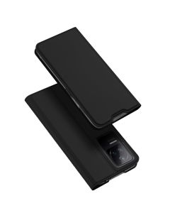 DUX DUCIS SkinPro Wallet Case Θήκη Πορτοφόλι με Stand - Black (Xiaomi Poco F4 5G)
