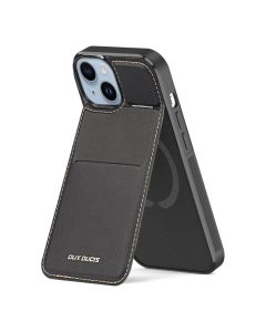 DUX DUCIS Rafi 3in1 MagSafe RFID Blocker Wallet Case with Stand Θήκη Πορτοφόλι - Black (iPhone 15 Plus)