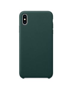 Eco Leather Back Cover Case - Green (iPhone Xs Max)