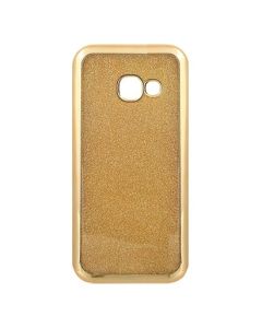 TPU Electro Soft Case με Αποσπώμενη Πλάτη Glitter - Gold (Samsung Galaxy A3 2017)