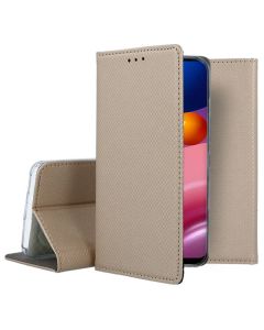 Forcell Smart Book Case με Δυνατότητα Stand Θήκη Πορτοφόλι Gold (Samsung Galaxy A13 5G / A04s)