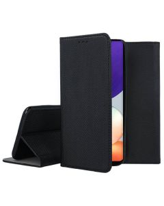 Forcell Smart Book Case με Δυνατότητα Stand Θήκη Πορτοφόλι Black (Samsung Galaxy A22 4G) - MT56851