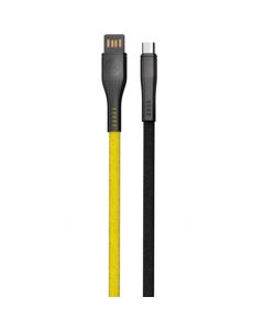 Forever Core Extreme cable USB - Micro USB Data Sync & Charging 3A 1m - Black / Yellow