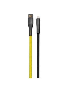 Forever Core Extreme cable USB - Lightning Data Sync & Charging 3A 1m - Black / Yellow