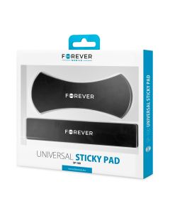 Forever Universal Sticky Pad SP-100 Αντιολισθητική Αυτοκόλλητη Βάση - Μαύρο
