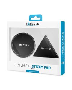 Forever Universal Sticky Pad SP-200 Αντιολισθητική Αυτοκόλλητη Βάση - Μαύρο