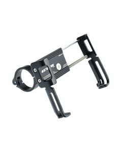 GUB P10 Aluminium Bike Holder with Silicone Bandage Βάση Στήριξης Ποδηλάτου - Black