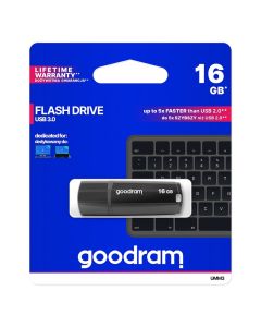 Goodram USB Flash Drive 3.0 UMM3 Memory Stick 16GB Black