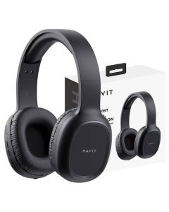 Havit H2590BT PRO Bluetooth Wireless Headphones + 3.5mm Jack Ασύρματα Ακουστικά Black