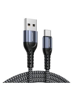 Joyroom N10 King Kong Series USB to Type-C Braided Cable 3A 3x Set 0.25m + 1.2m + 2m Καλώδιο Φόρτισης - Γκρι