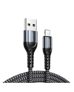 Joyroom N10 King Kong Series USB to Lightning Braided Cable 3A 3x Set 0.25m + 1.2m + 2m Καλώδιο Φόρτισης - Γκρι