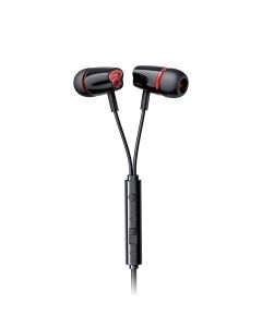 Joyroom JR-EL114 In-Ear Earphones Ακουστικά 3.5mm Mini Jack με Μικρόφωνο - Black