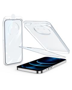 Joyroom Mounting Kit JR-PF973 Αντιχαρακτικό Γυάλινο Προστατευτικό 9Η Tempered Glass Screen Prοtector (iPhone 13 Pro Max)