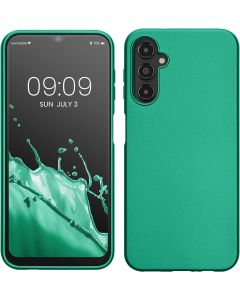 KWmobile TPU Silicone Case (61163.170) Dark Metallic Green (Samsung Galaxy A14 4G / 5G)