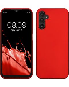 KWmobile TPU Silicone Case (61163.36) Metallic Dark Red (Samsung Galaxy A14 4G / 5G)