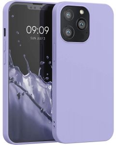 KWmobile TPU Silicone Case (55958.139) Light Lavender (iPhone 13 Pro)