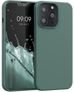 KWmobile Flexible Rubber Case Θήκη Σιλικόνης (55962.166) Forest Green (iPhone 13 Pro)