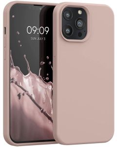 KWmobile Hard Rubber Case Θήκη Σιλικόνης (55881.10) Dusty Pink (iPhone 13 Pro Max)