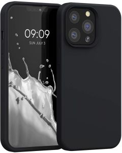 KWmobile Hard Rubber Case Θήκη Σιλικόνης (55880.01) Black (iPhone 13 Pro)