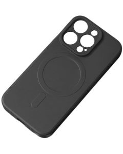 MagSafe Silicone Case Θήκη Σιλικόνης Συμβατή με MagSafe - Black (iPhone 15 Pro)