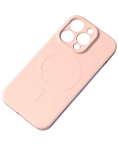 MagSafe Silicone Case Θήκη Σιλικόνης Συμβατή με MagSafe - Pink (iPhone 15 Pro Max)