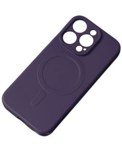 MagSafe Silicone Case Θήκη Σιλικόνης Συμβατή με MagSafe - Purple (iPhone 15 Pro Max)