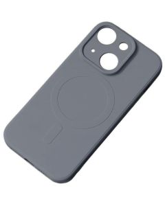 MagSafe Silicone Case Θήκη Σιλικόνης Συμβατή με MagSafe - Gray (iPhone 15 Plus)