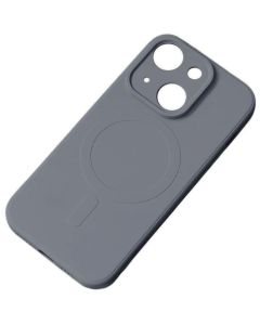 MagSafe Silicone Case Θήκη Σιλικόνης Συμβατή με MagSafe - Gray (iPhone 15)