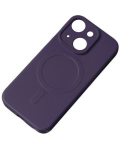 MagSafe Silicone Case Θήκη Σιλικόνης Συμβατή με MagSafe - Purple (iPhone 15 Plus)