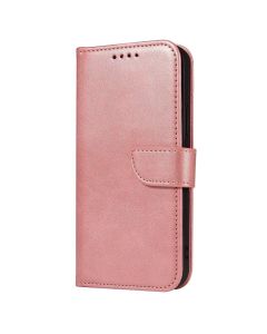 Magnet Case Elegant Book Θήκη Πορτοφόλι με Stand - Pink (iPhone 11)