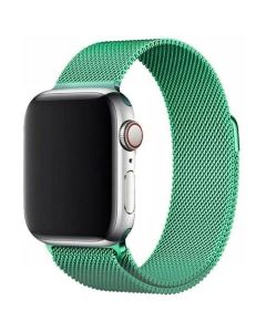 Magnetic Milanese Bracelet Stainless Steel Mint για Apple Watch 44/45/46/49mm (4/5/6/7/8/9/10/11/SE/ULTRA 1/2/3)